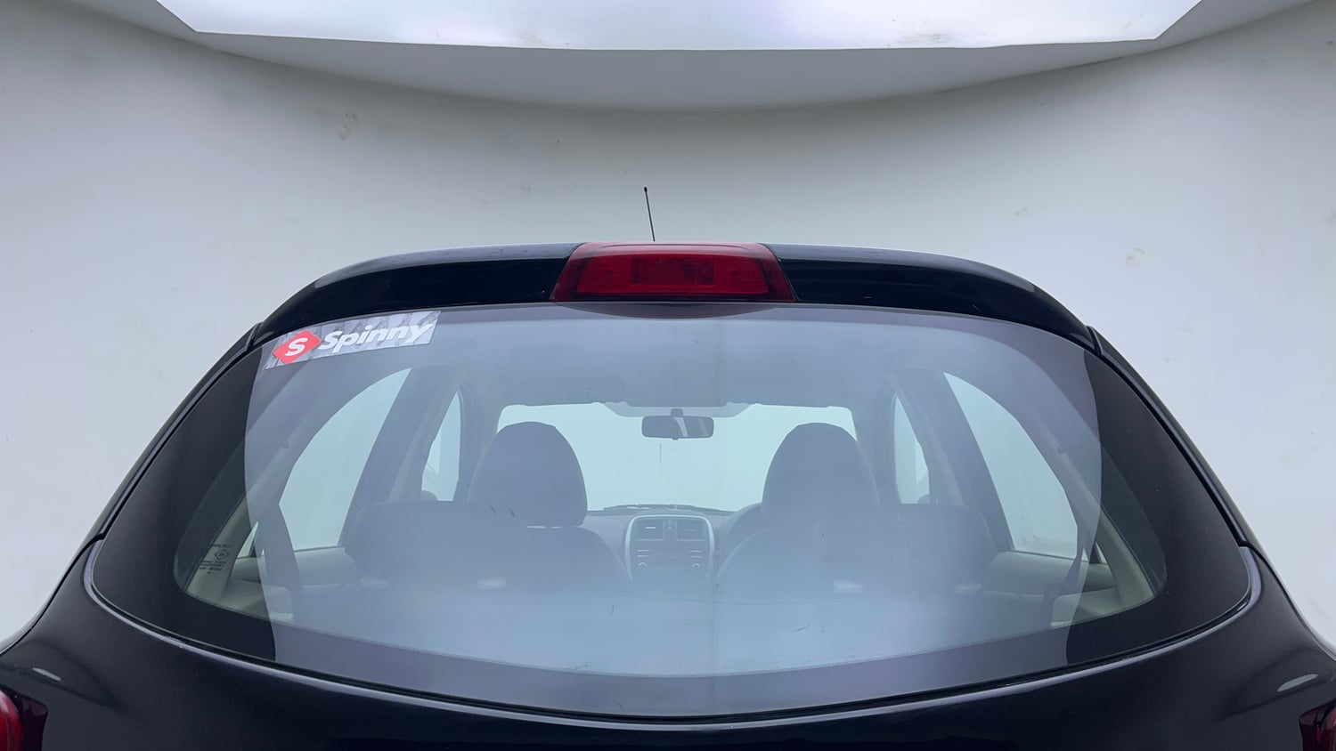 Used 2015 Nissan Micra XL Petrol Manual exterior BACK WINDSHIELD VIEW