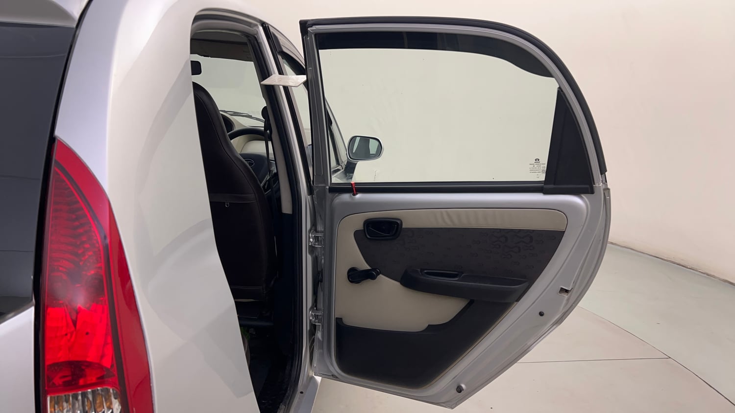 Used 2016 Tata Nano Twist XTA Petrol Automatic interior RIGHT REAR DOOR OPEN VIEW