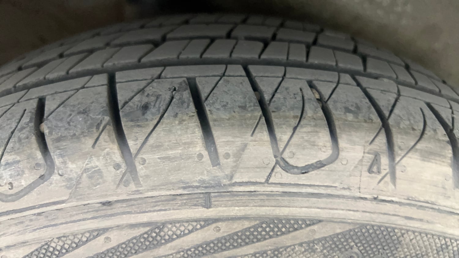 Used 2019 Honda WR-V VX MT Diesel Diesel Manual tyres RIGHT REAR TYRE TREAD VIEW