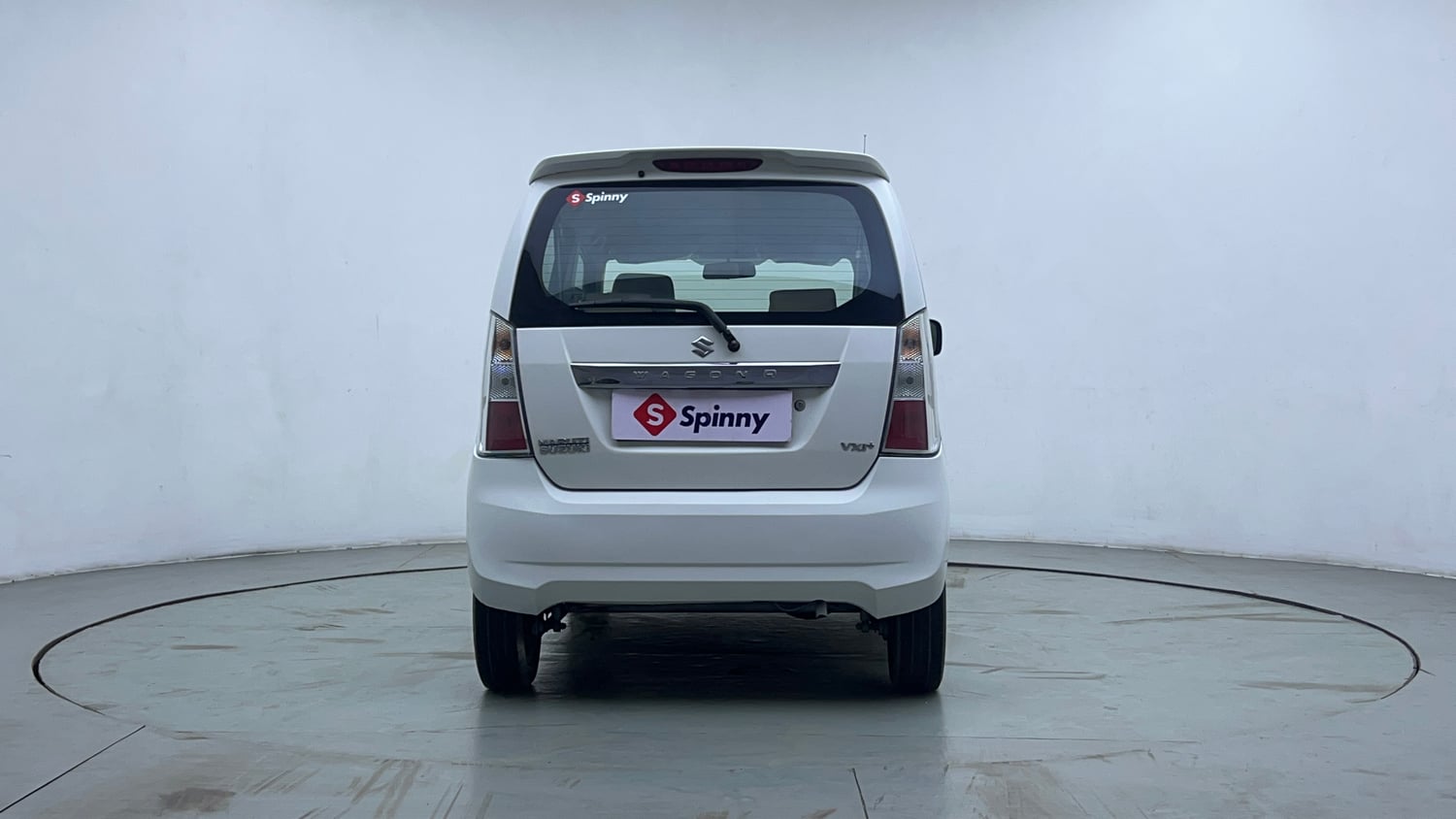 Used 2017 Maruti Suzuki Wagon R VXI+ Petrol Manual exterior BACK VIEW