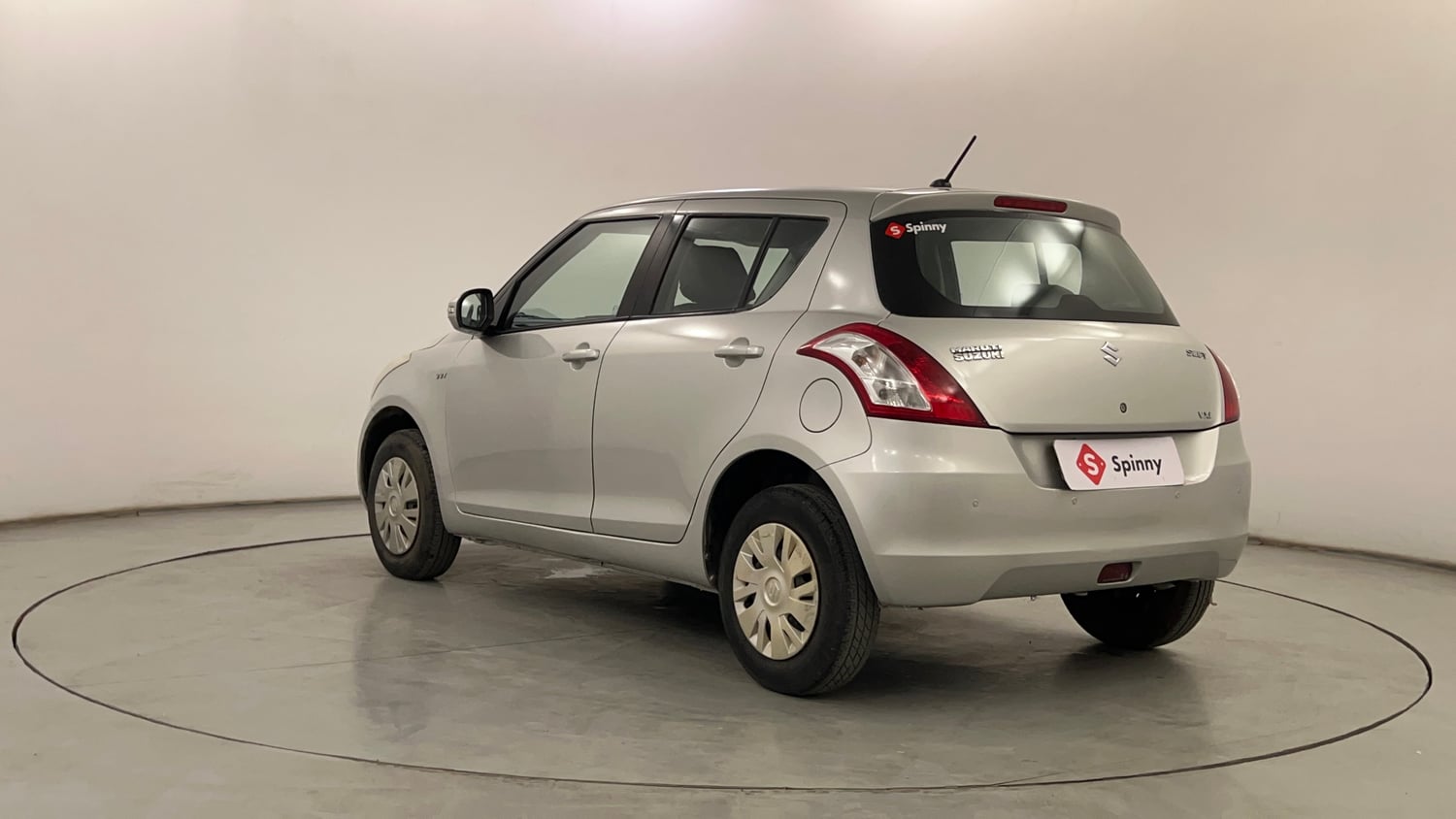 Used 2014 Maruti Suzuki Swift VXi Petrol Manual exterior LEFT REAR CORNER VIEW