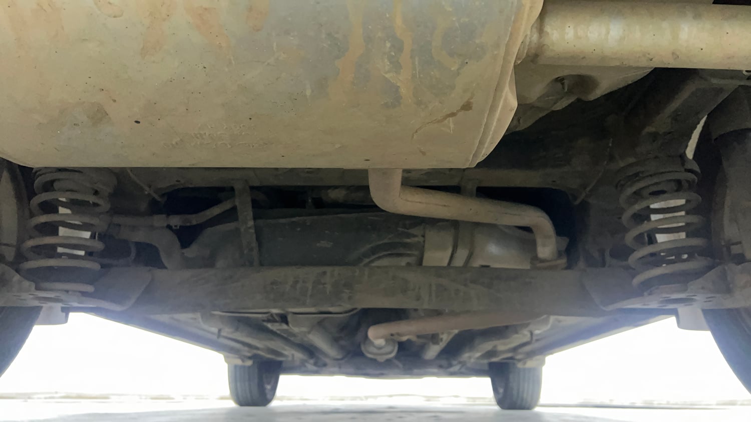 Used 2017 Hyundai Creta 1.6 SX Plus Petrol Petrol Manual extra REAR UNDERBODY VIEW (TAKEN FROM REAR)