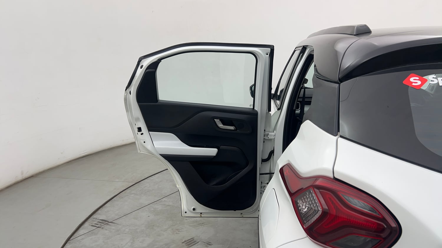Used 2024 Tata Punch Creative Plus AMT Petrol Automatic interior LEFT REAR DOOR OPEN VIEW
