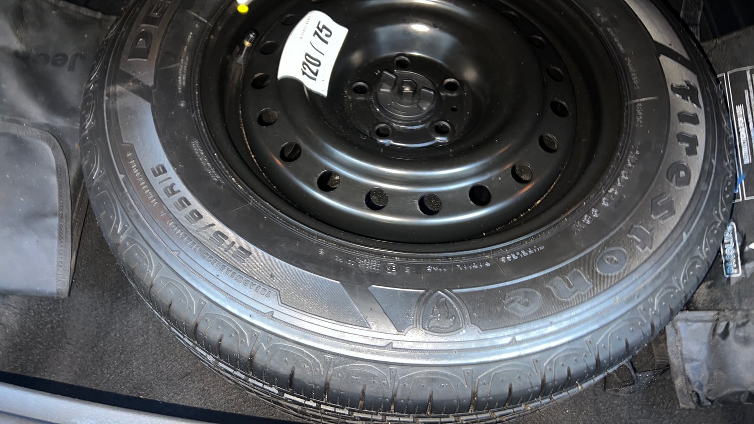 Used 2019 Jeep Compass Limited Plus Diesel 4x4 Diesel Manual tyres SPARE TYRE VIEW