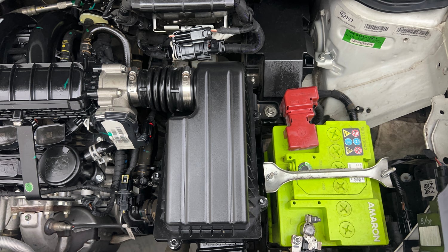Used 2024 Tata Punch Creative Plus AMT Petrol Automatic engine ENGINE LEFT SIDE VIEW