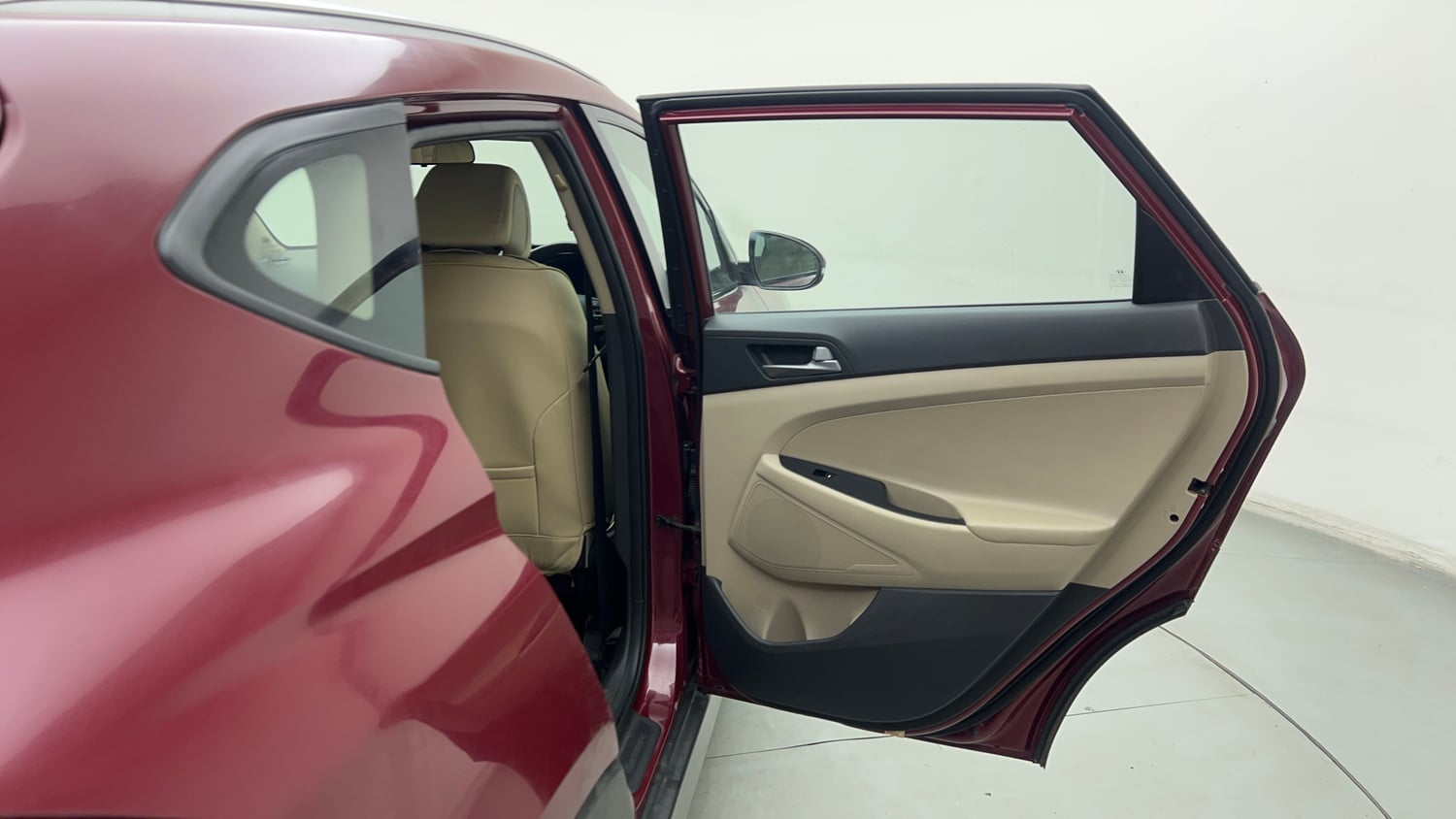 Used 2017 Hyundai Tucson 2WD MT Petrol Petrol Manual interior RIGHT REAR DOOR OPEN VIEW