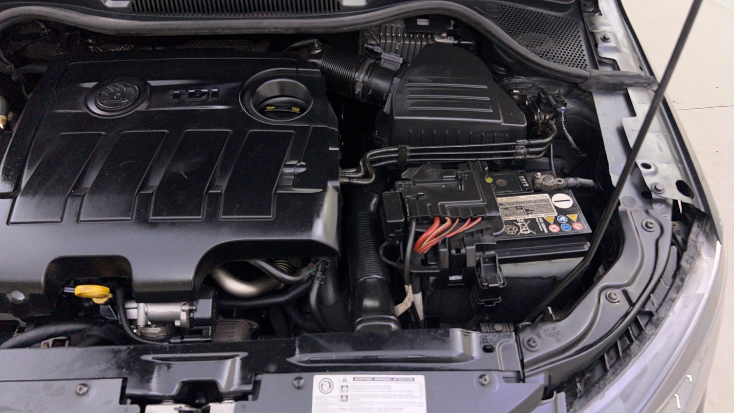Used 2019 Skoda Rapid Ambition 1.5 TDI AT Diesel Automatic engine ENGINE LEFT SIDE VIEW