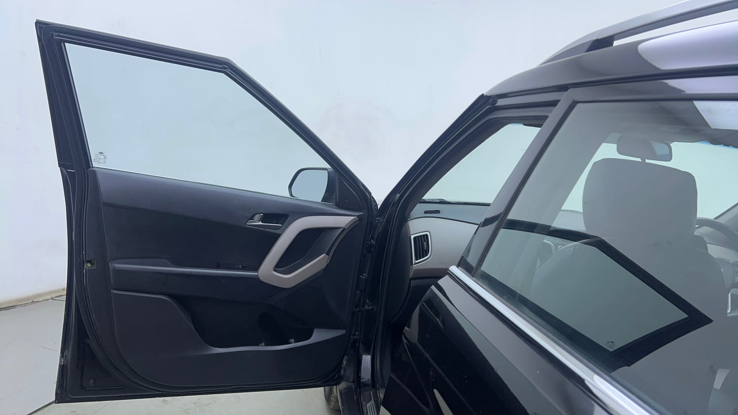 Used 2017 Hyundai Creta 1.6 SX Plus Petrol Petrol Manual interior LEFT FRONT DOOR OPEN VIEW