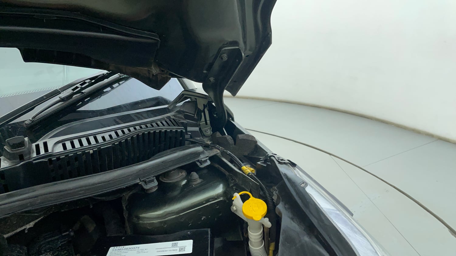 Used 2022 Tata Nexon XZ Plus Diesel Diesel Manual engine ENGINE LEFT SIDE HINGE & APRON VIEW