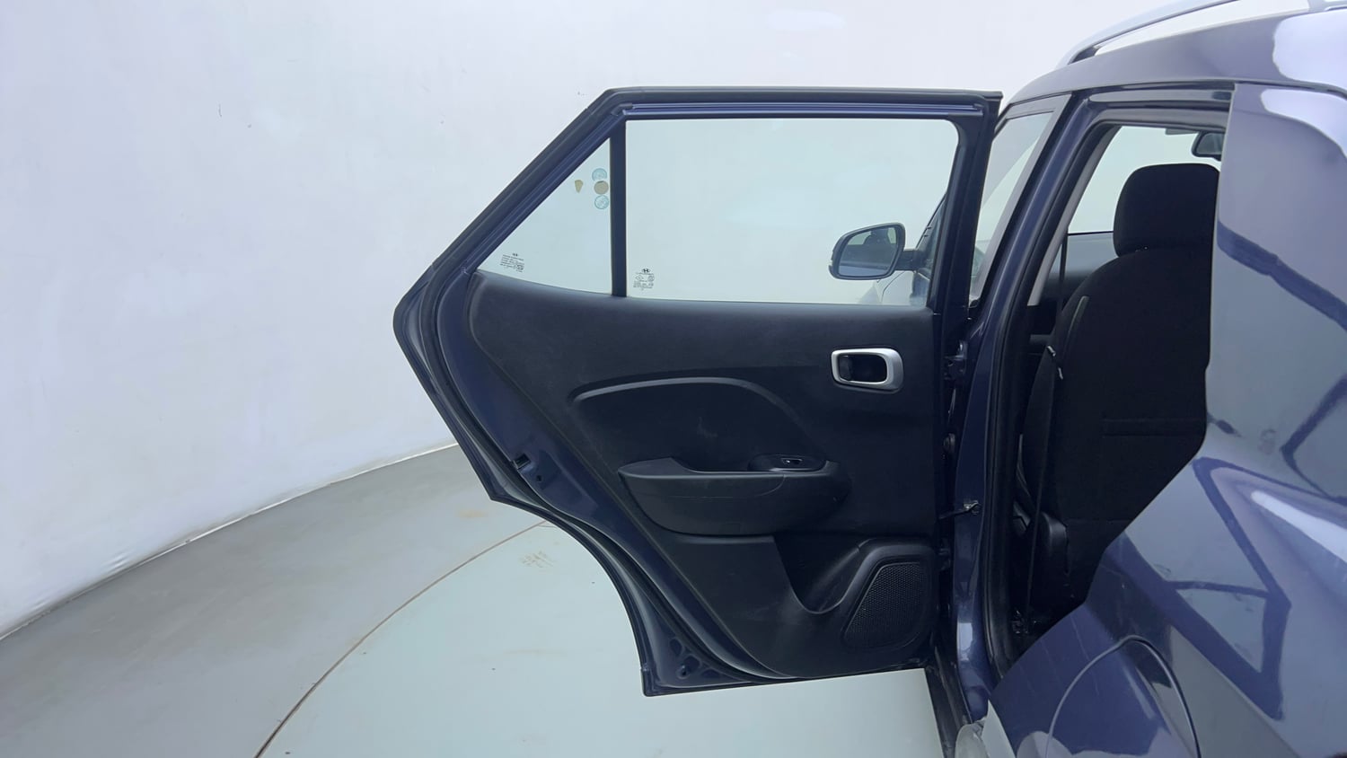 Used 2020 Hyundai Venue SX Plus 1.0 Turbo DCT Petrol Automatic interior LEFT REAR DOOR OPEN VIEW