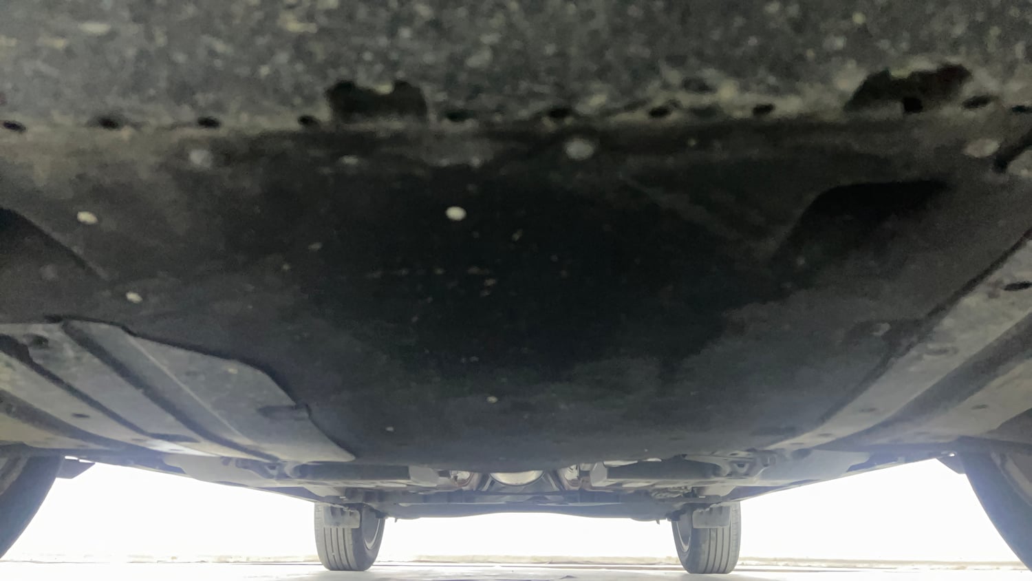 Used 2024 Maruti Suzuki Fronx Delta Plus (O) 1.2L MT Petrol Manual extra FRONT LEFT UNDERBODY VIEW