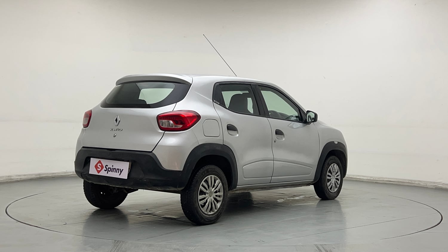 Used 2018 Renault Kwid 1.0 RXL Petrol Manual exterior RIGHT REAR CORNER VIEW