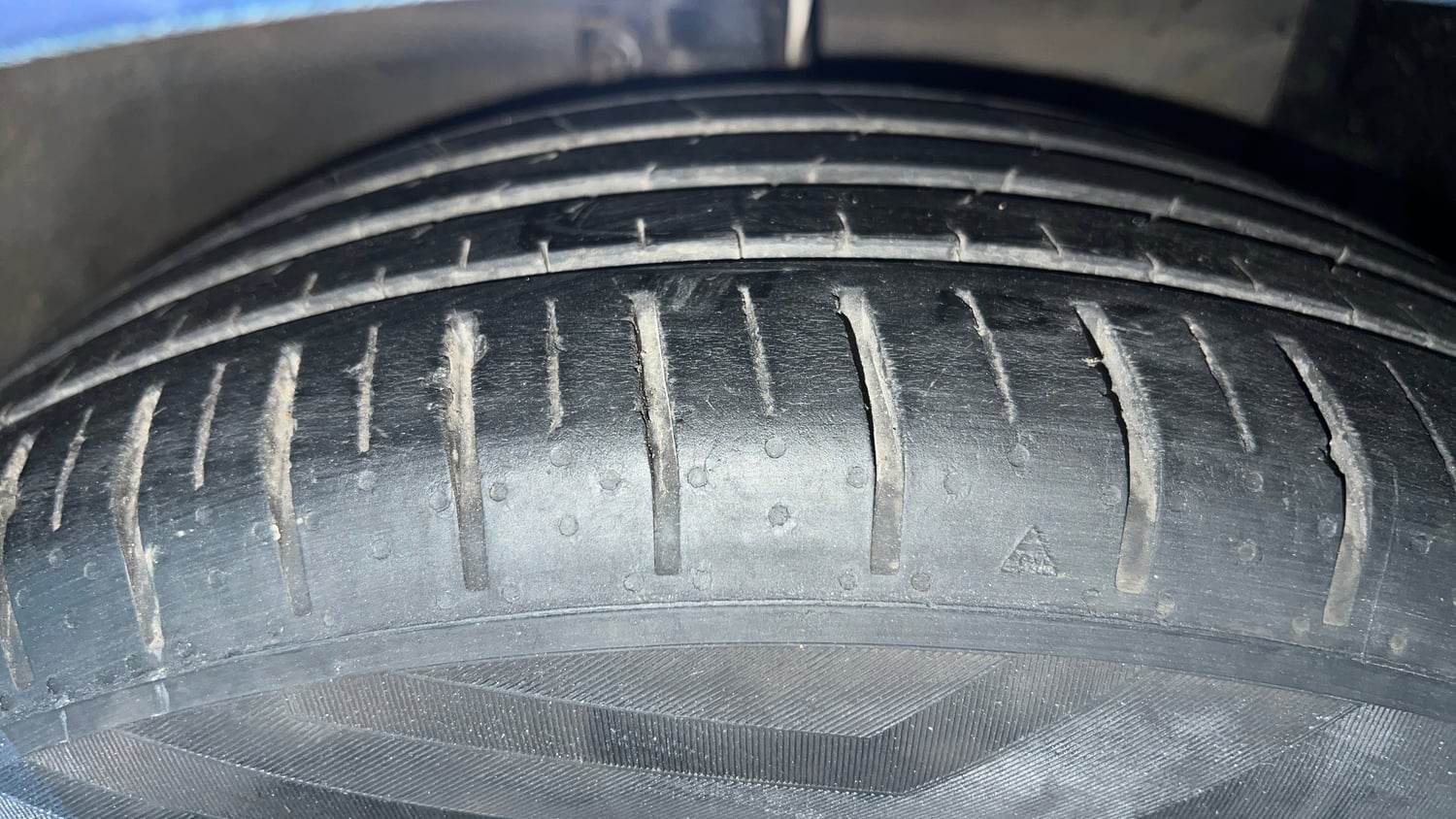 Used 2020 Maruti Suzuki Ciaz Alpha Hybrid 1.5 Petrol Manual tyres RIGHT FRONT TYRE TREAD VIEW