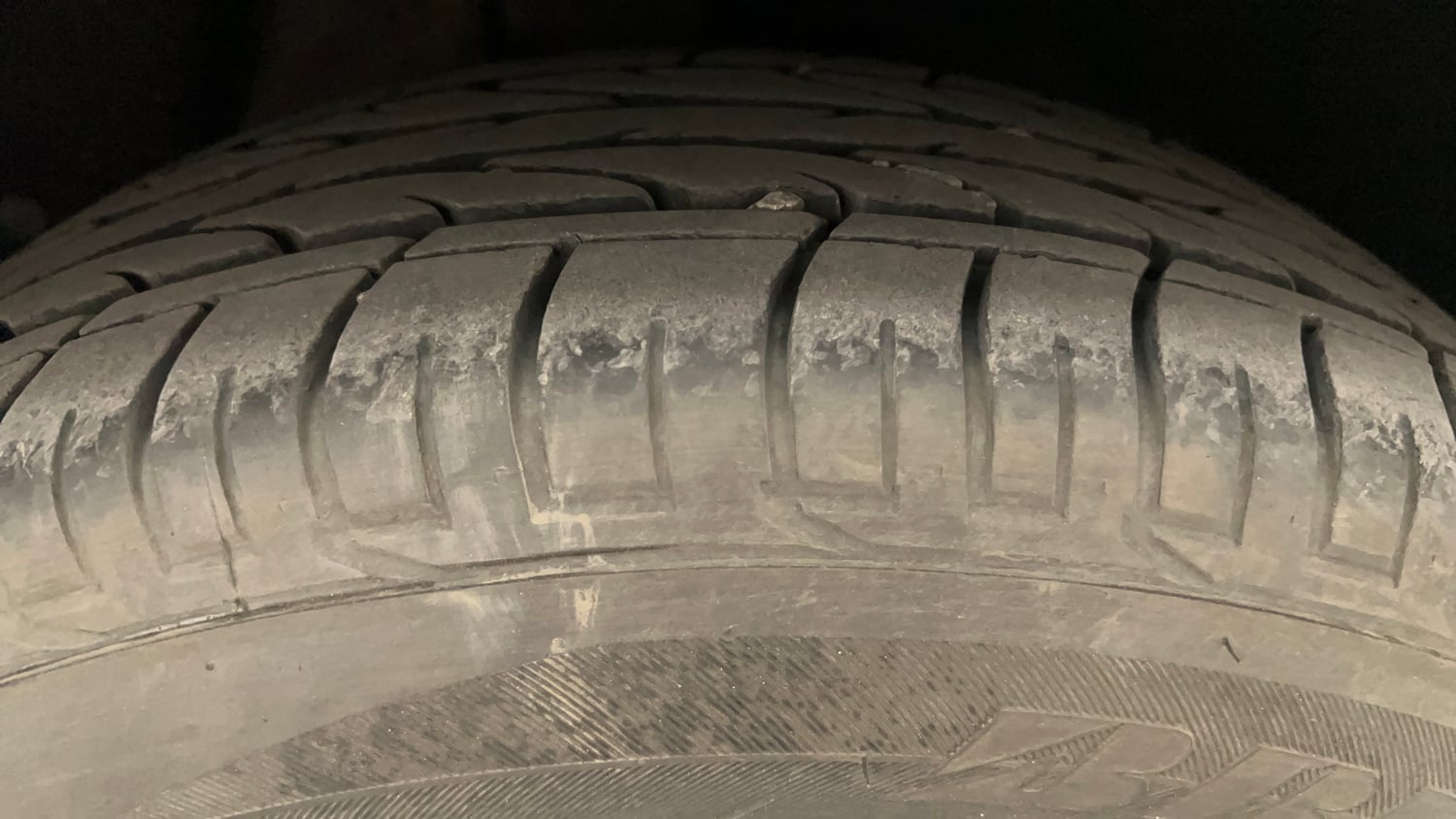 Used 2020 Hyundai Creta SX 1.6 AT CRDi Diesel Automatic tyres RIGHT REAR TYRE TREAD VIEW
