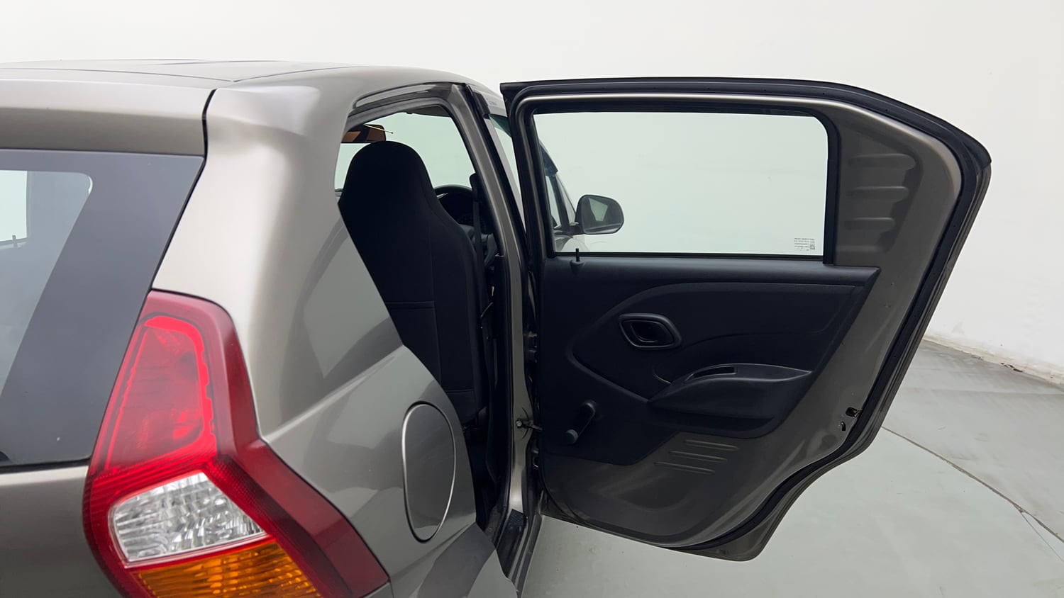 Used 2018 Datsun Redi-GO A Petrol Manual interior RIGHT REAR DOOR OPEN VIEW