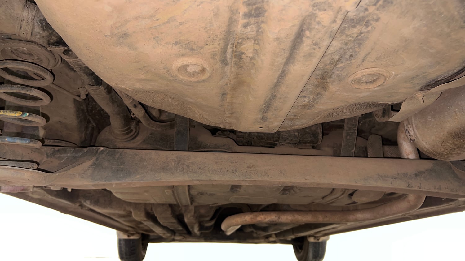 Used 2017 Hyundai Elite i20 Magna Executive 1.2 Petrol Manual extra REAR UNDERBODY VIEW (TAKEN FROM REAR)
