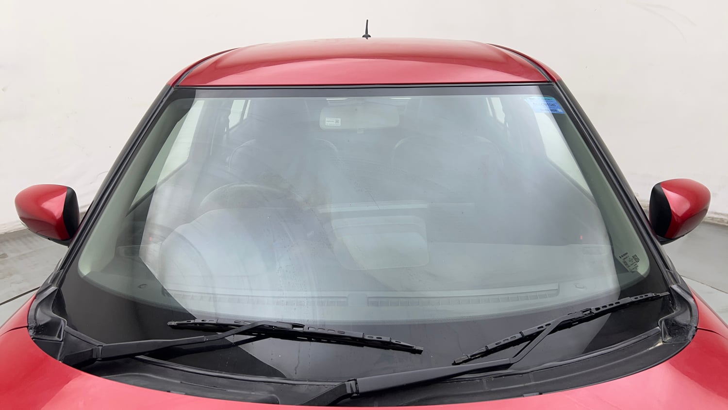 Used 2024 Maruti Suzuki Swift VXi (O) Petrol Manual exterior FRONT WINDSHIELD VIEW