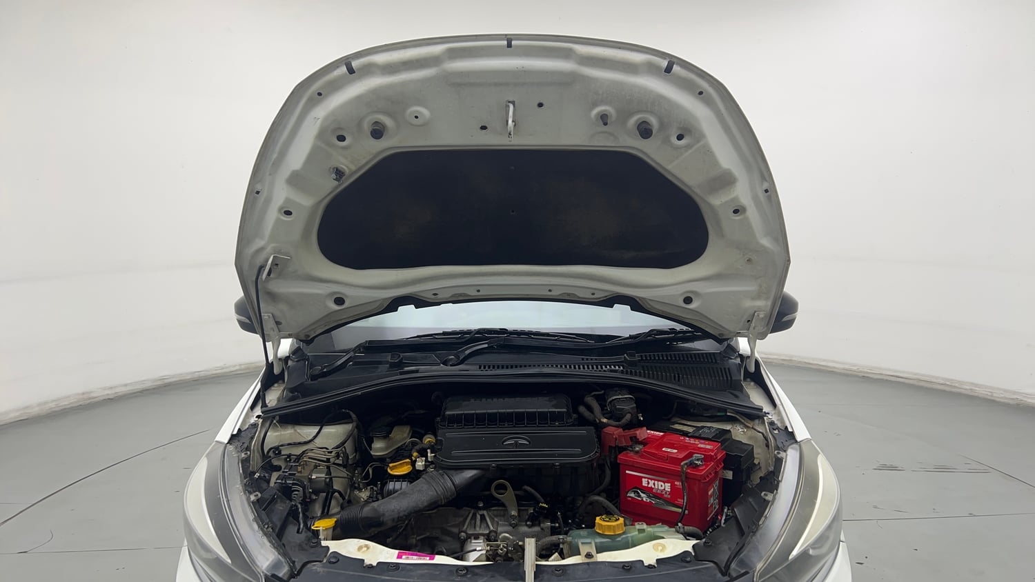Used 2022 Tata Tigor XZ Plus CNG Cng Manual engine ENGINE & BONNET OPEN FRONT VIEW