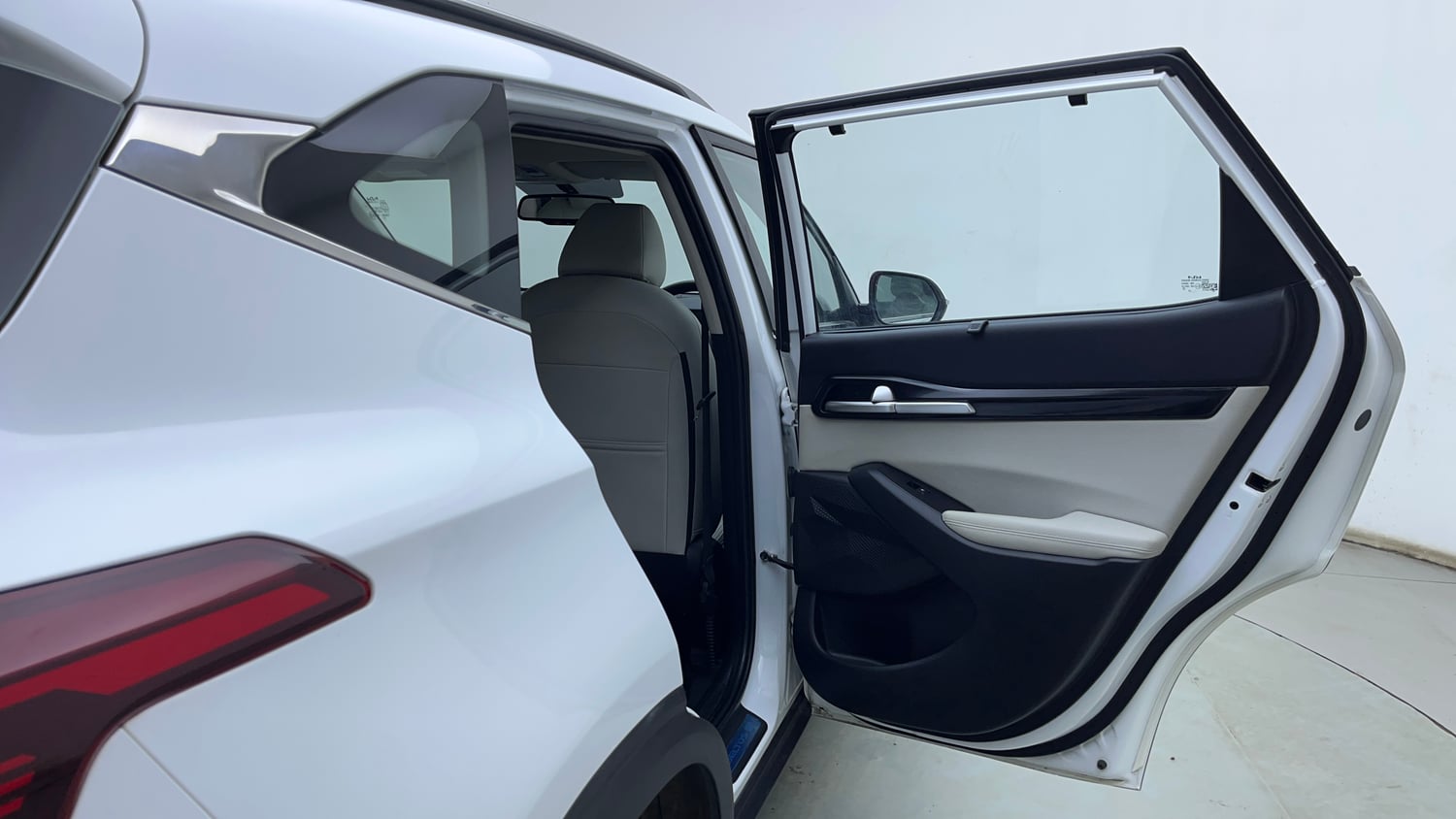 Used 2024 Kia Seltos HTX 1.5 Petrol MT Petrol Manual interior RIGHT REAR DOOR OPEN VIEW