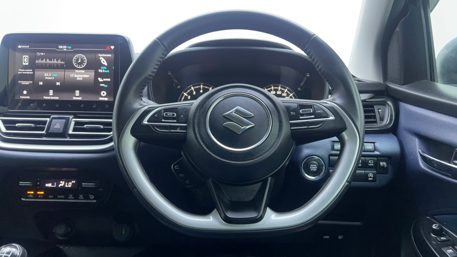 Used 2022 Maruti Suzuki Baleno Alpha MT Petrol Manual interior STEERING VIEW