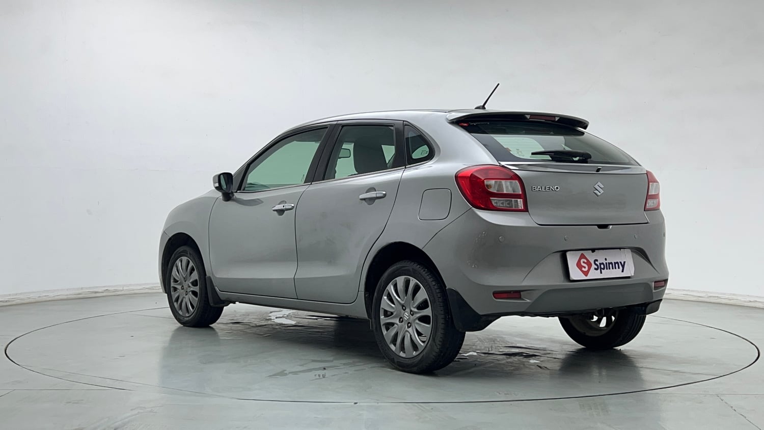 Used 2018 Maruti Suzuki Baleno Alpha 1.2 Petrol Manual exterior LEFT REAR CORNER VIEW