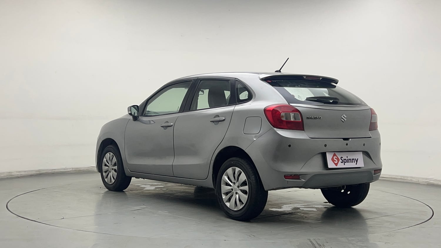 Used 2017 Maruti Suzuki Baleno Delta 1.2 Petrol Manual exterior LEFT REAR CORNER VIEW