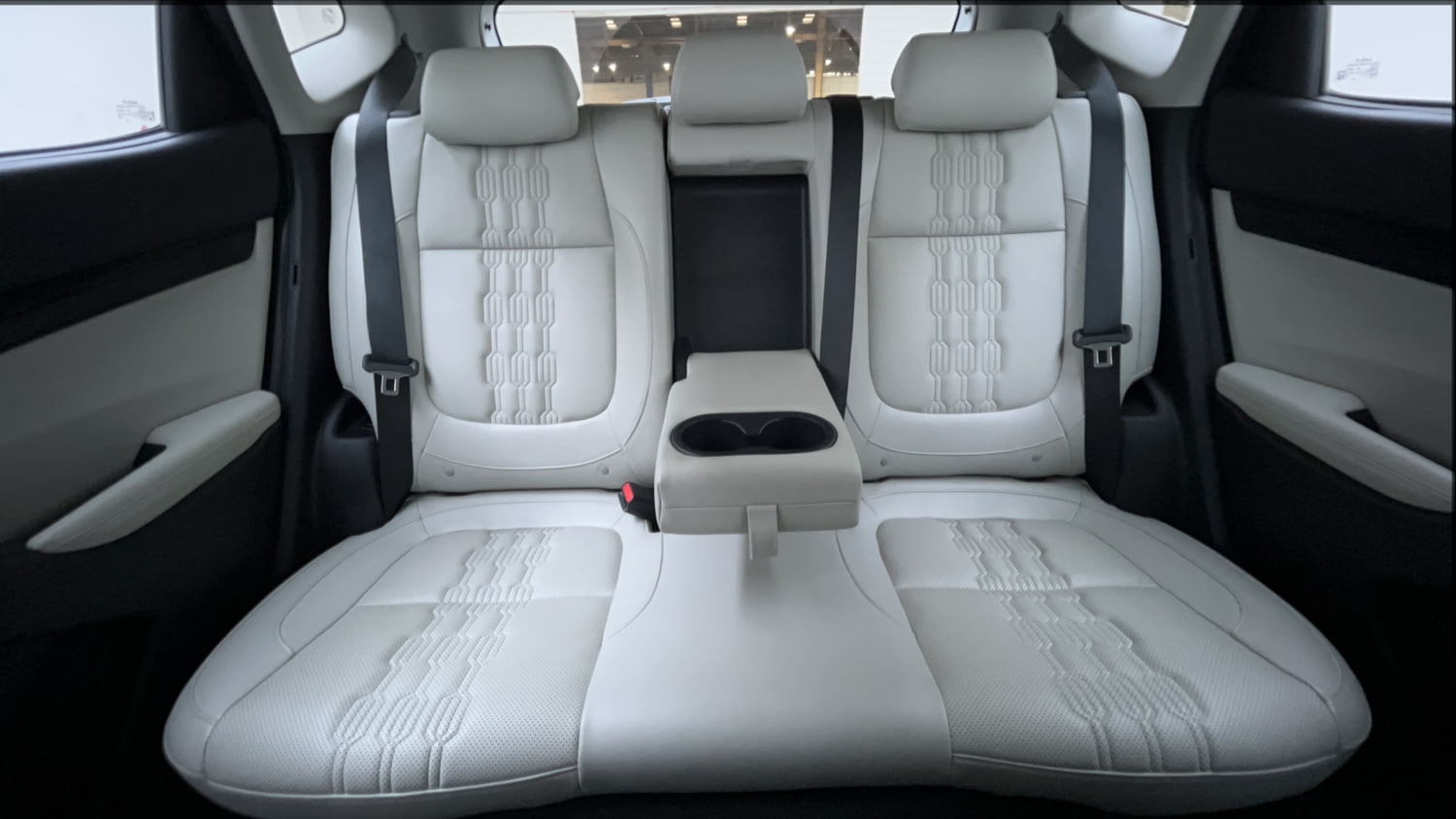 Used 2024 Kia Seltos HTX 1.5 Petrol MT Petrol Manual interior REAR SEAT CONDITION VIEW