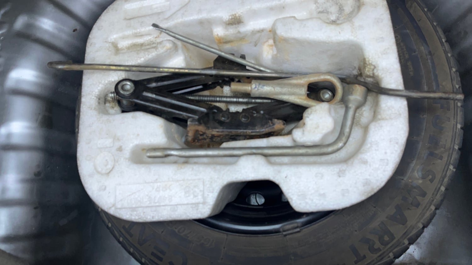Used 2015 Nissan Micra XL Petrol Manual tyres SPARE TYRE VIEW