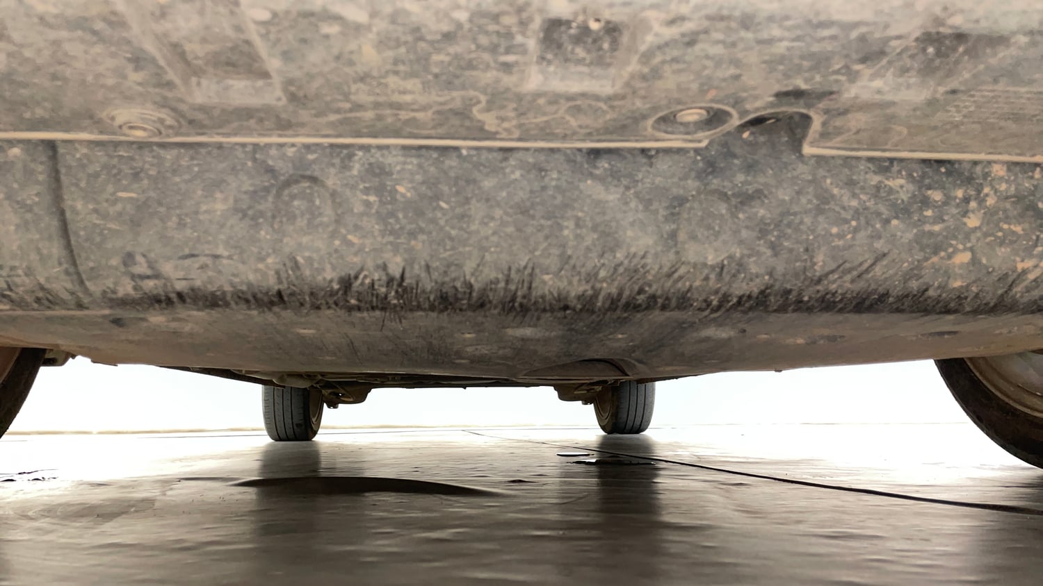Used 2021 Honda City VX Petrol Petrol Manual extra FRONT LEFT UNDERBODY VIEW