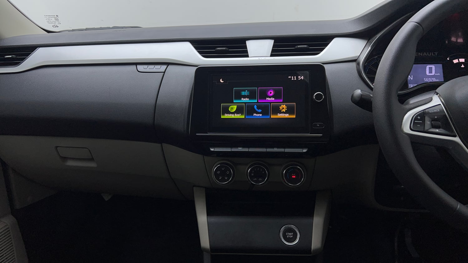 Used 2021 Renault Triber RXZ EASY-R AMT Petrol Automatic top_features Integrated (in-dash) music system