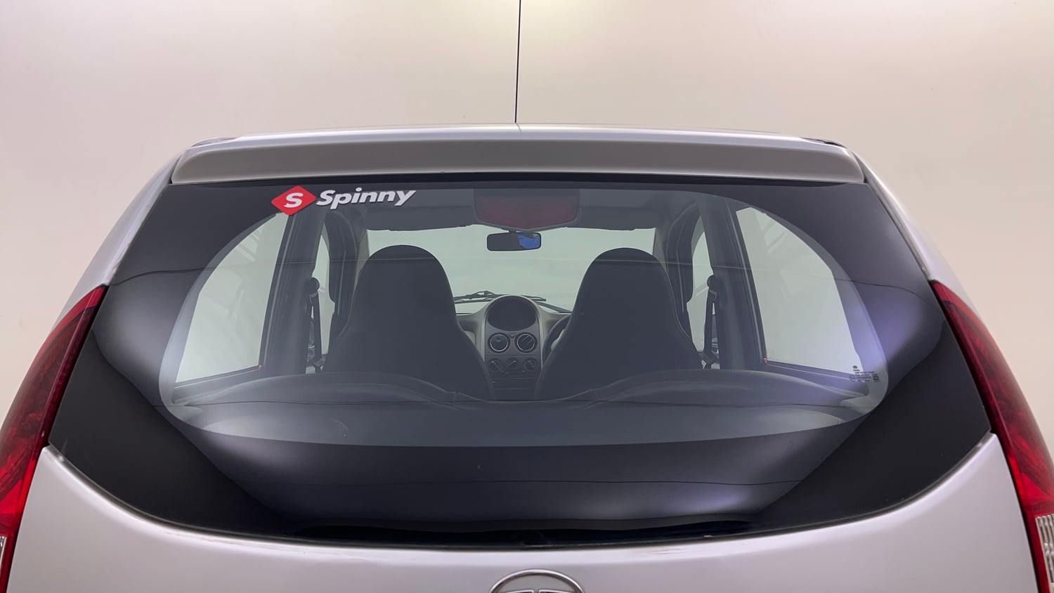 Used 2016 Tata Nano Twist XTA Petrol Automatic exterior BACK WINDSHIELD VIEW
