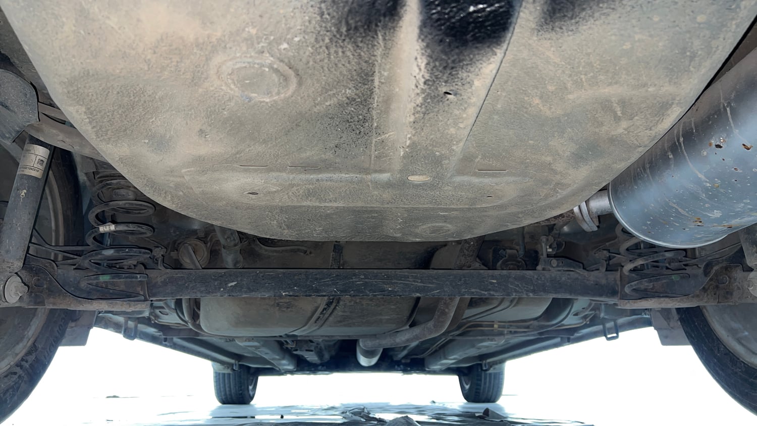 Used 2020 Maruti Suzuki Ciaz Alpha Hybrid 1.5 Petrol Manual extra REAR UNDERBODY VIEW (TAKEN FROM REAR)