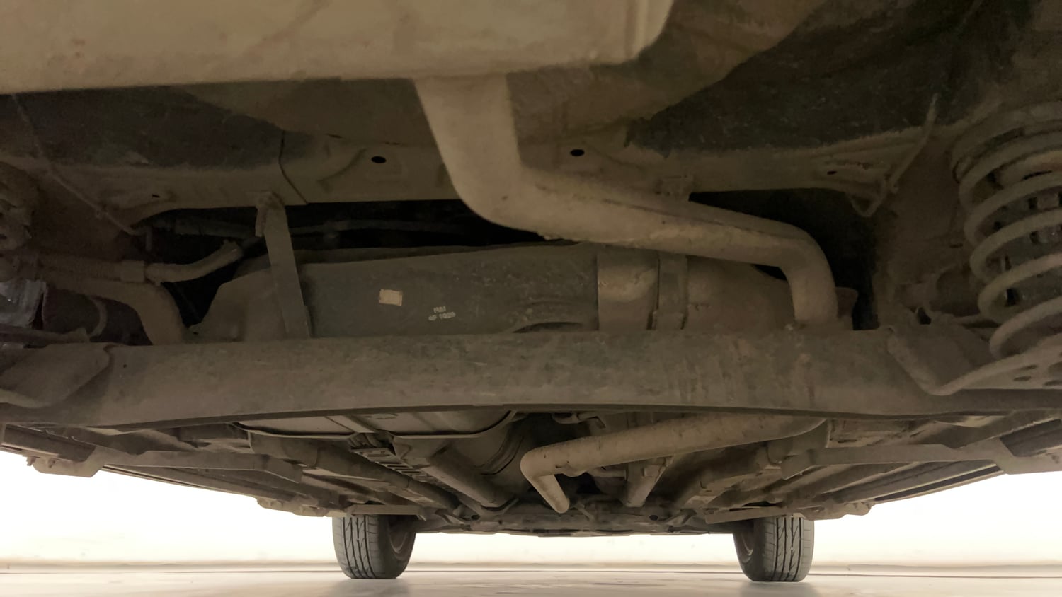 Used 2020 Hyundai Creta SX 1.6 AT CRDi Diesel Automatic extra REAR UNDERBODY VIEW (TAKEN FROM REAR)