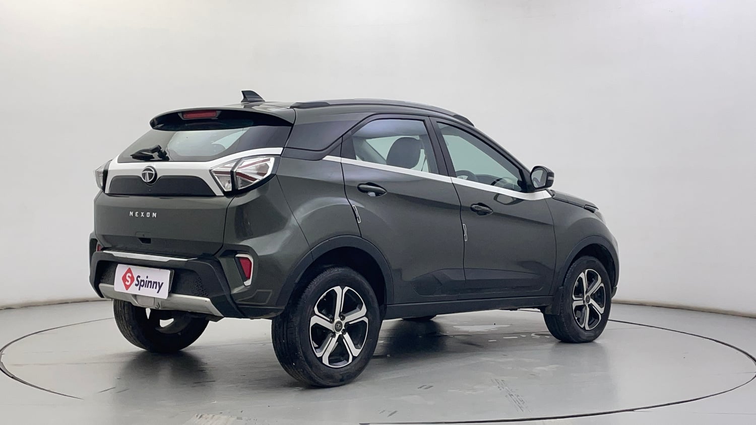 Used 2022 Tata Nexon XZ Plus Diesel Diesel Manual exterior RIGHT REAR CORNER VIEW