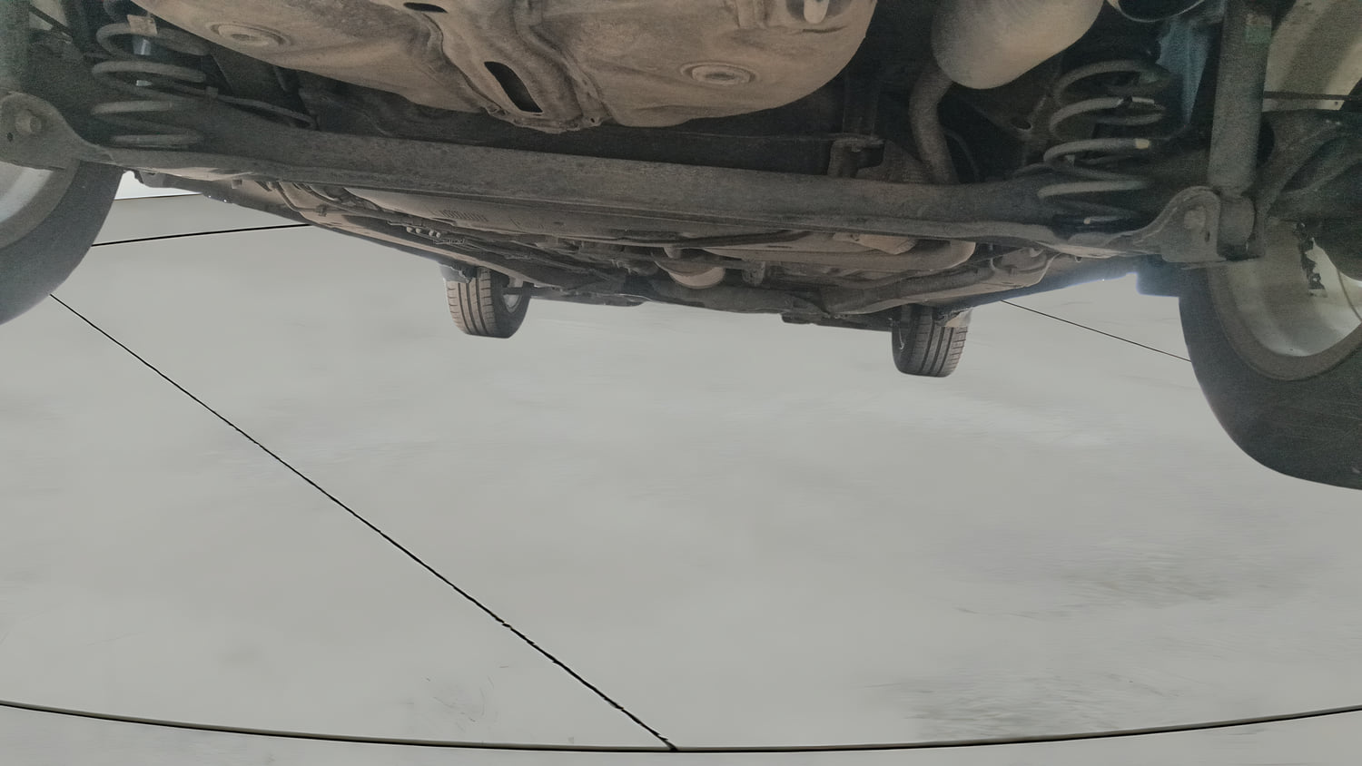 Used 2019 Maruti Suzuki Swift ZXi Petrol Manual extra REAR UNDERBODY VIEW (TAKEN FROM REAR)