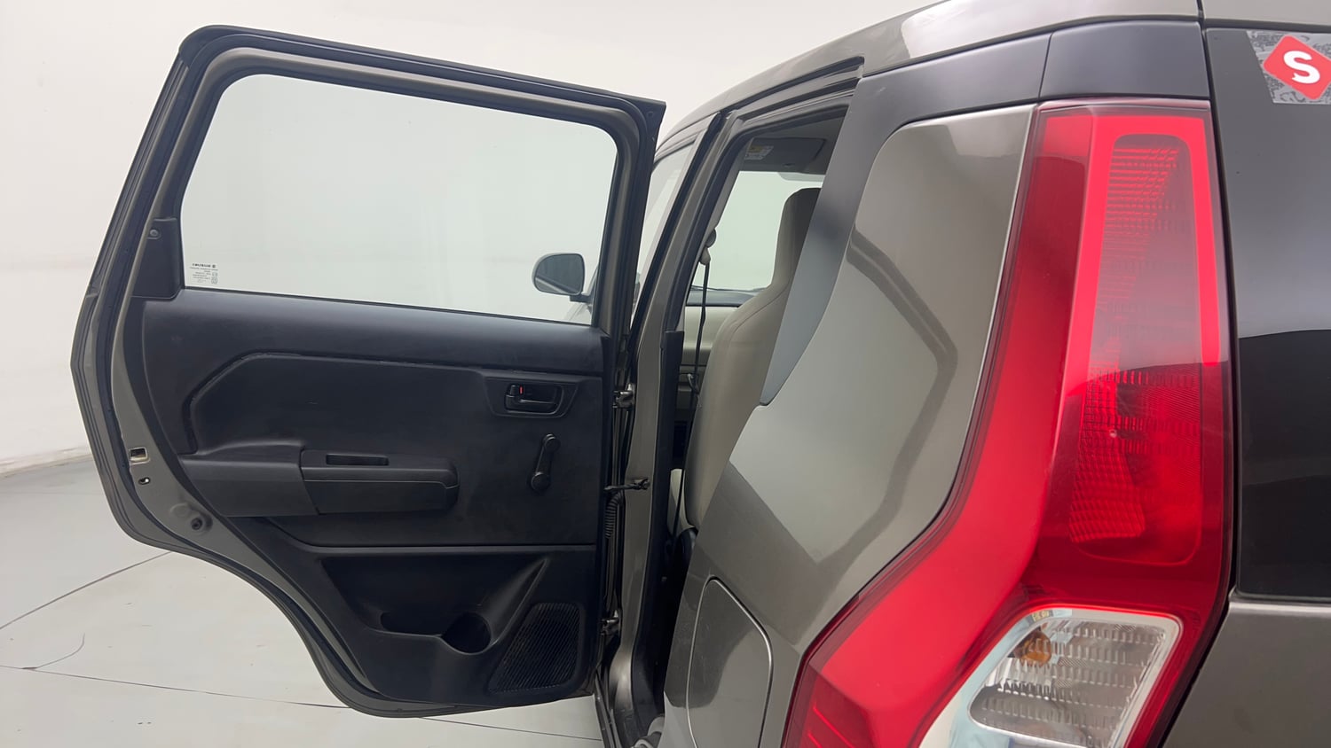 Used 2022 Maruti Suzuki Wagon R LXI 1.0 Petrol Manual interior LEFT REAR DOOR OPEN VIEW