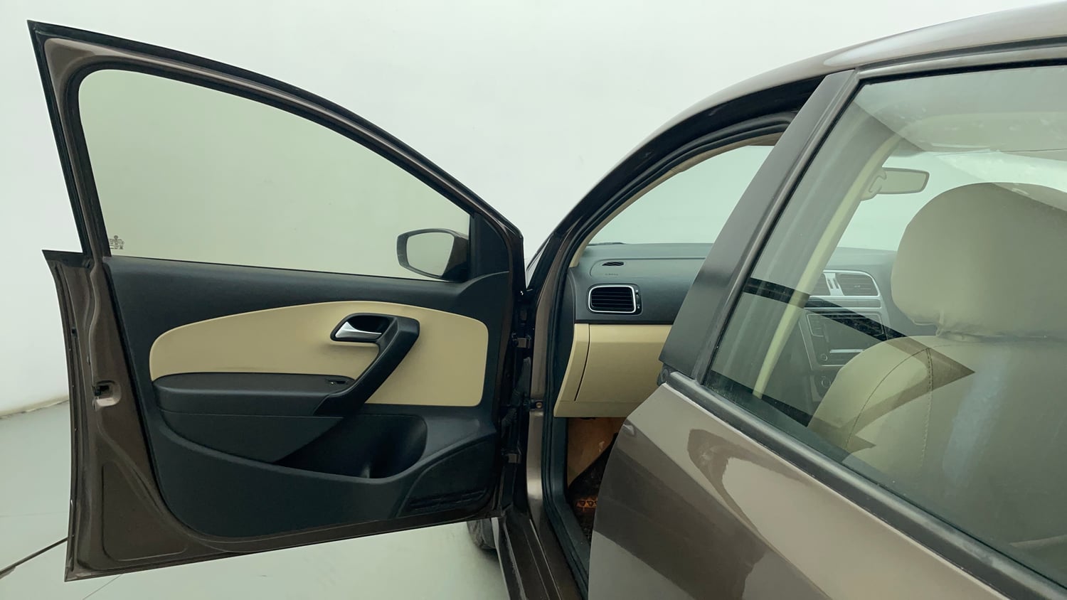 Used 2016 Volkswagen Polo Highline1.5L (D) Diesel Manual interior LEFT FRONT DOOR OPEN VIEW