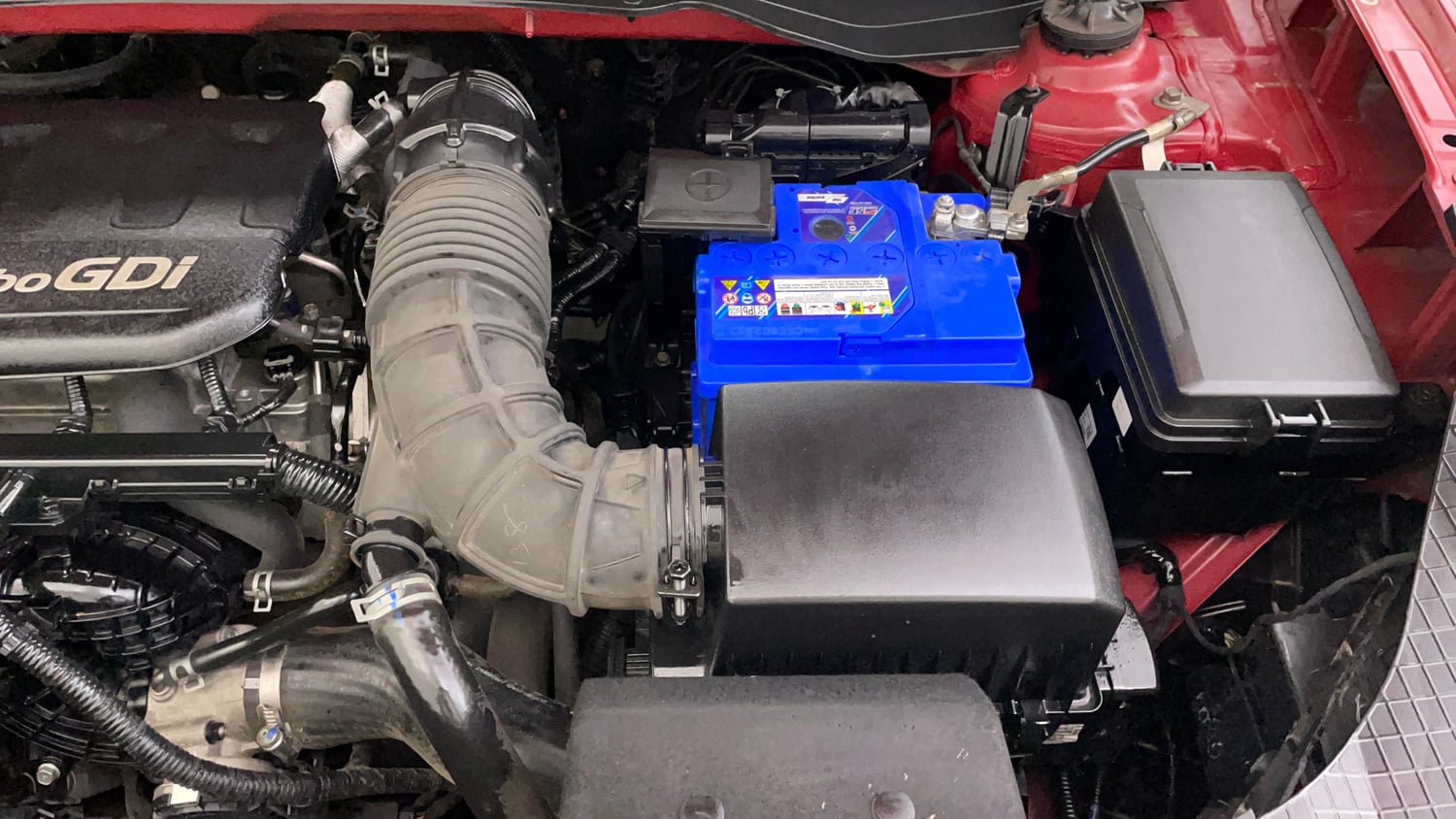 Used 2022 Hyundai Venue SX 1.0 Turbo Petrol Manual engine ENGINE LEFT SIDE VIEW