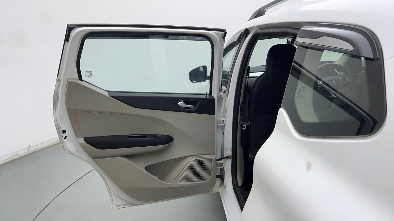 Used 2021 Renault Triber RXZ EASY-R AMT Petrol Automatic interior LEFT REAR DOOR OPEN VIEW