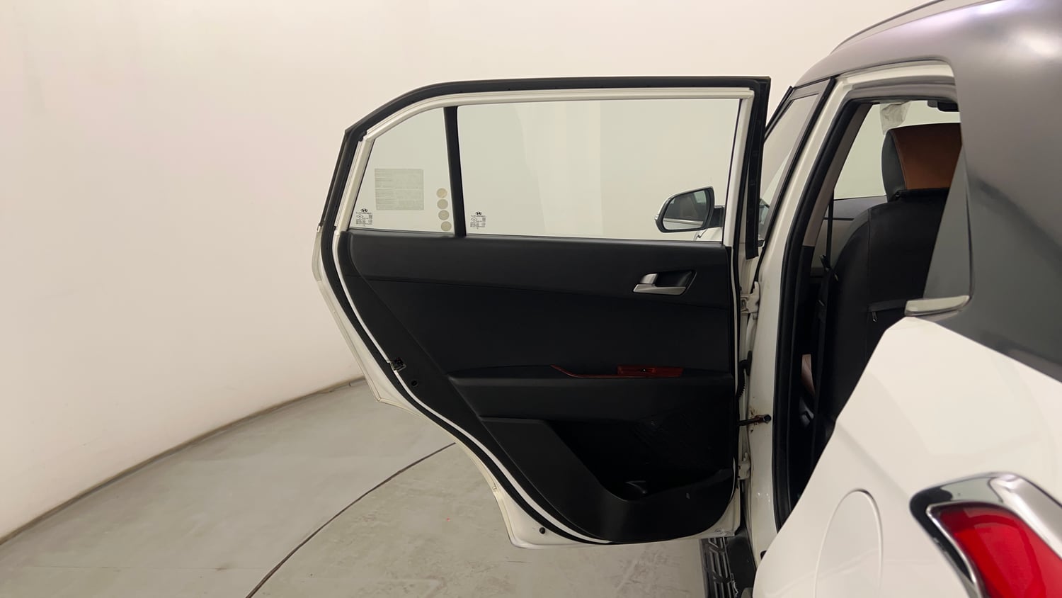 Used 2020 Hyundai Creta SX 1.6 AT CRDi Diesel Automatic interior LEFT REAR DOOR OPEN VIEW