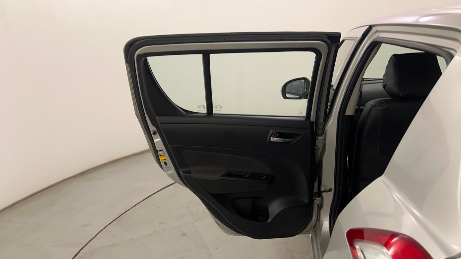 Used 2014 Maruti Suzuki Swift VXi Petrol Manual interior LEFT REAR DOOR OPEN VIEW