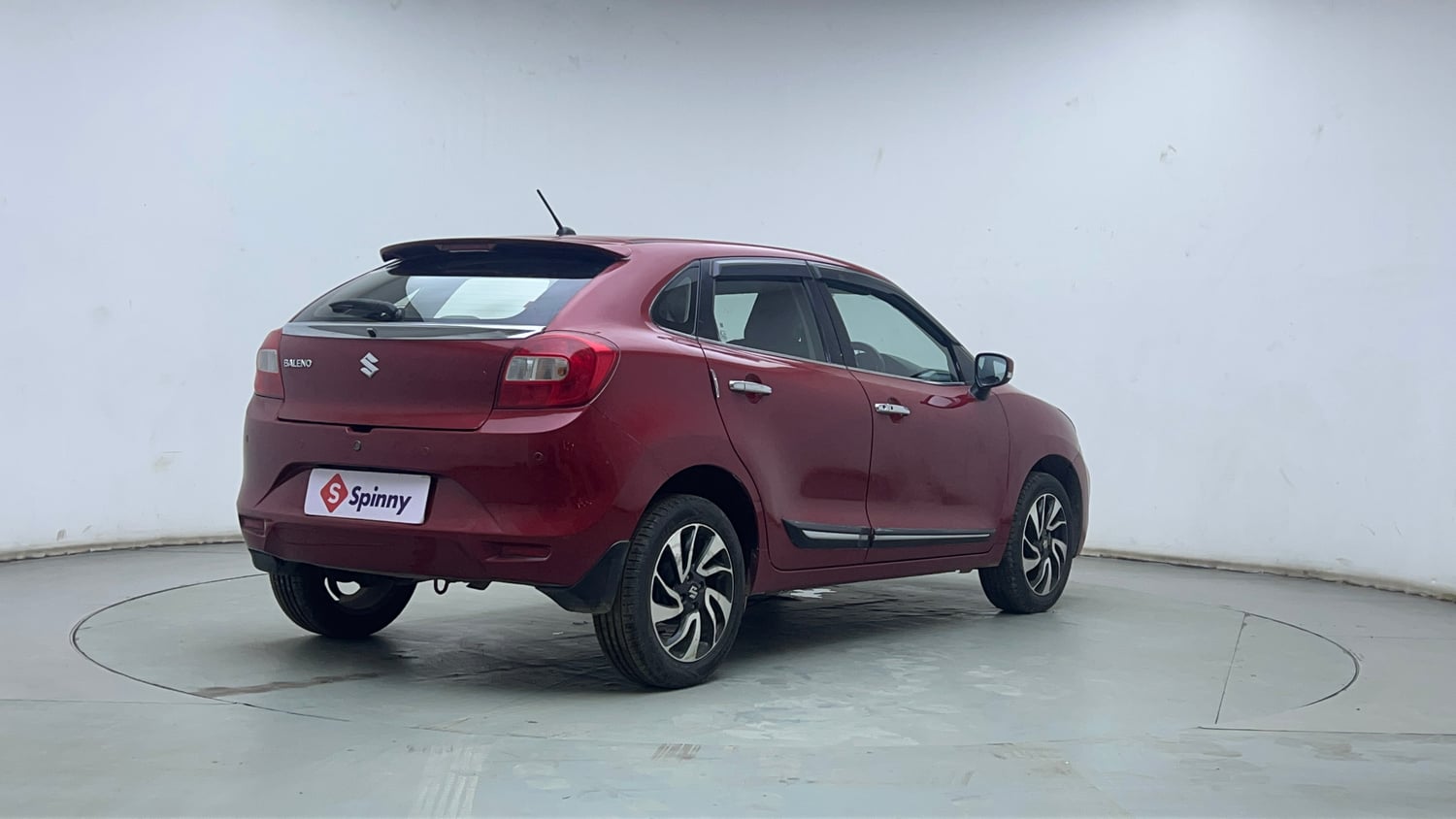 Used 2022 Maruti Suzuki Baleno Zeta Petrol Manual exterior RIGHT REAR CORNER VIEW