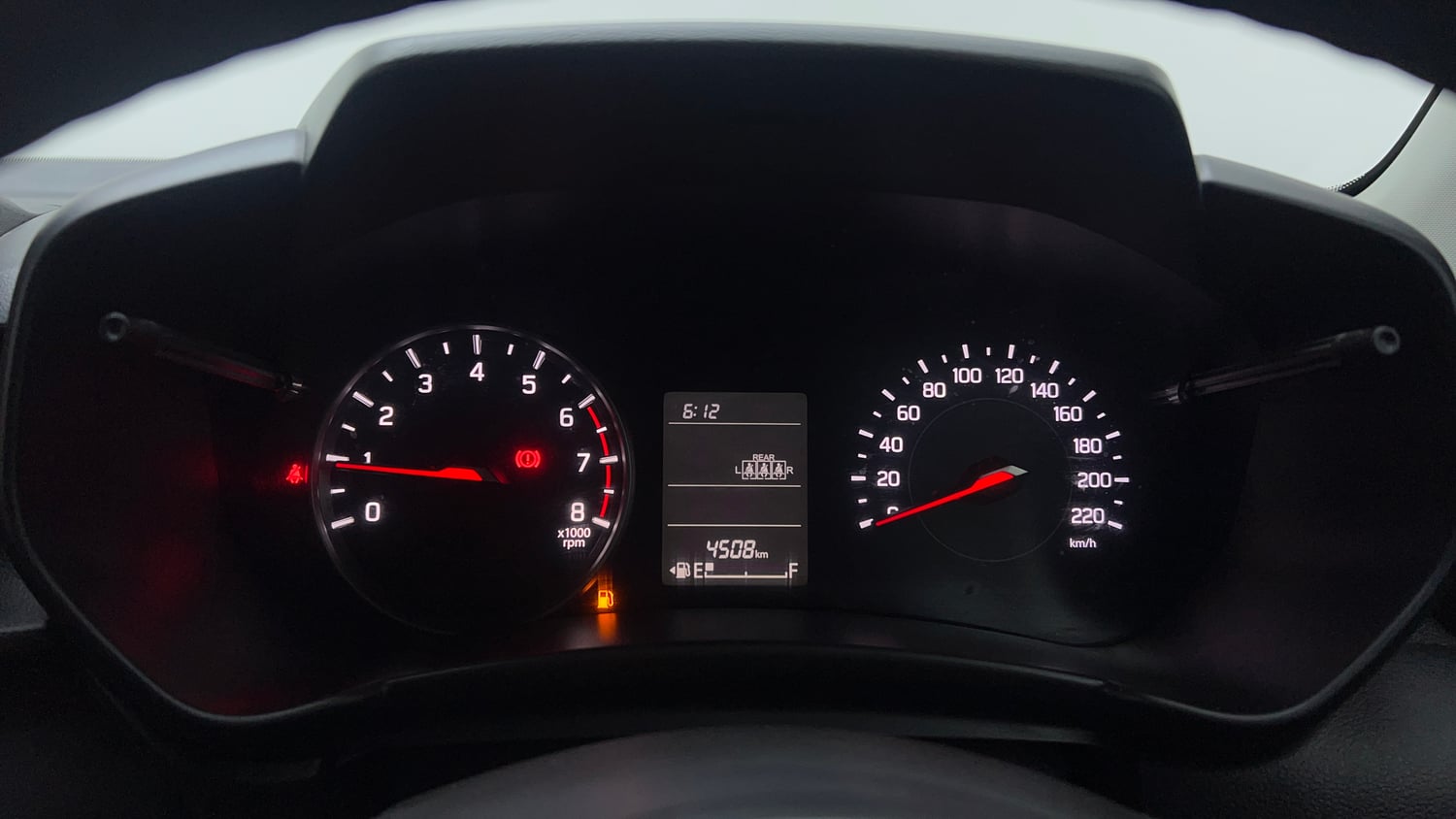 Used 2025 Maruti Suzuki Swift VXi Petrol Manual interior CLUSTERMETER VIEW