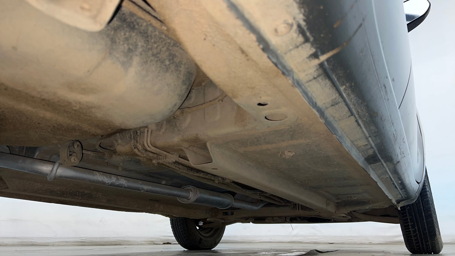 Used 2018 Datsun Redi-GO A Petrol Manual extra REAR RIGHT UNDERBODY VIEW