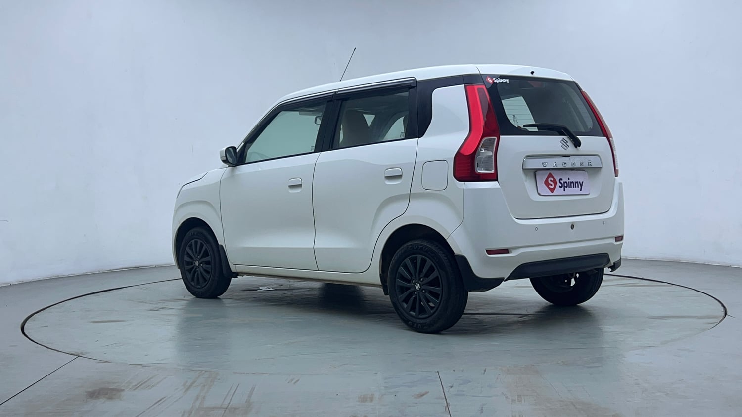 Used 2023 Maruti Suzuki Wagon R ZXI Plus 1.2 Petrol Manual exterior LEFT REAR CORNER VIEW