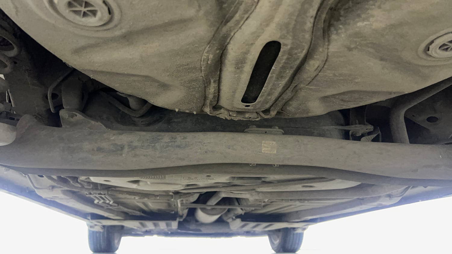 Used 2022 Maruti Suzuki Baleno Alpha MT Petrol Manual extra REAR UNDERBODY VIEW (TAKEN FROM REAR)