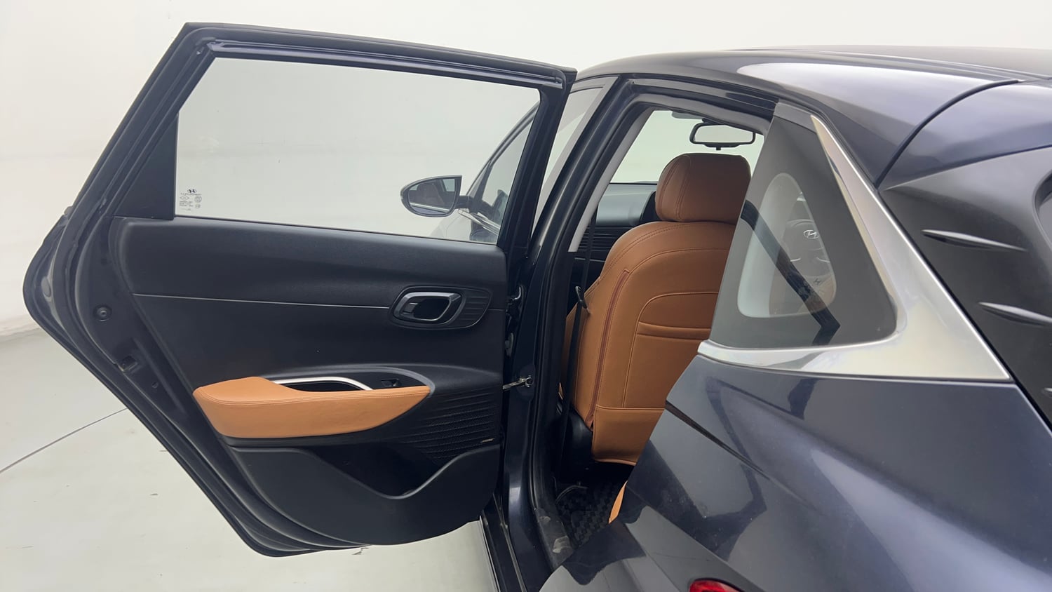 Used 2021 Hyundai i20 Asta 1.2 IVT Petrol Automatic interior LEFT REAR DOOR OPEN VIEW