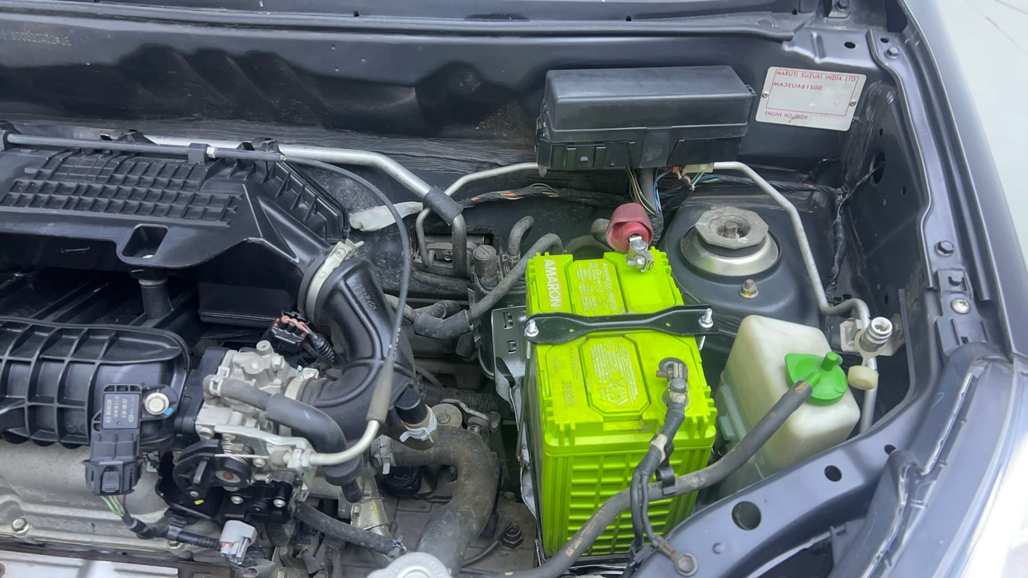 Used 2014 Maruti Suzuki Alto 800 Vxi Petrol Manual engine ENGINE LEFT SIDE VIEW