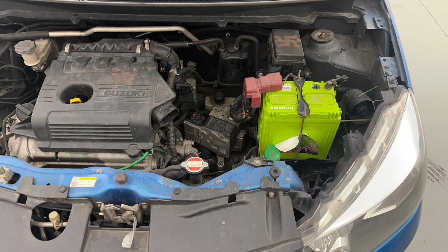 Used 2016 Maruti Suzuki Celerio VXi AMT Petrol Automatic engine ENGINE LEFT SIDE VIEW