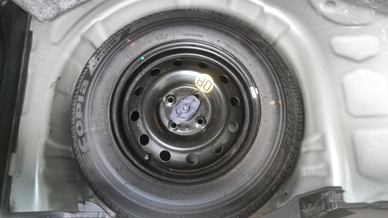 Used 2019 Maruti Suzuki Swift ZXi Petrol Manual tyres SPARE TYRE VIEW